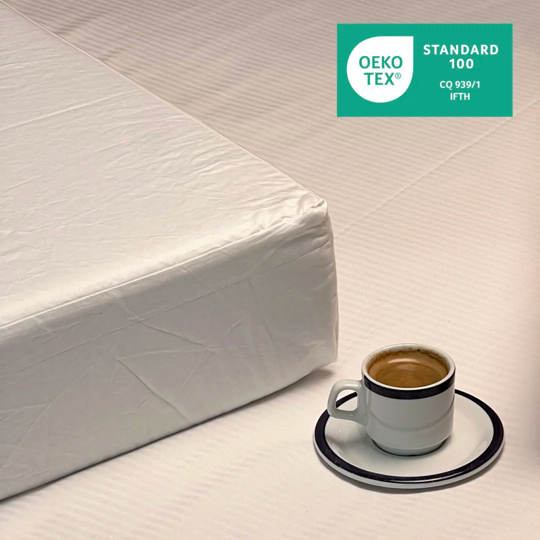 Cotton percale pillowcase