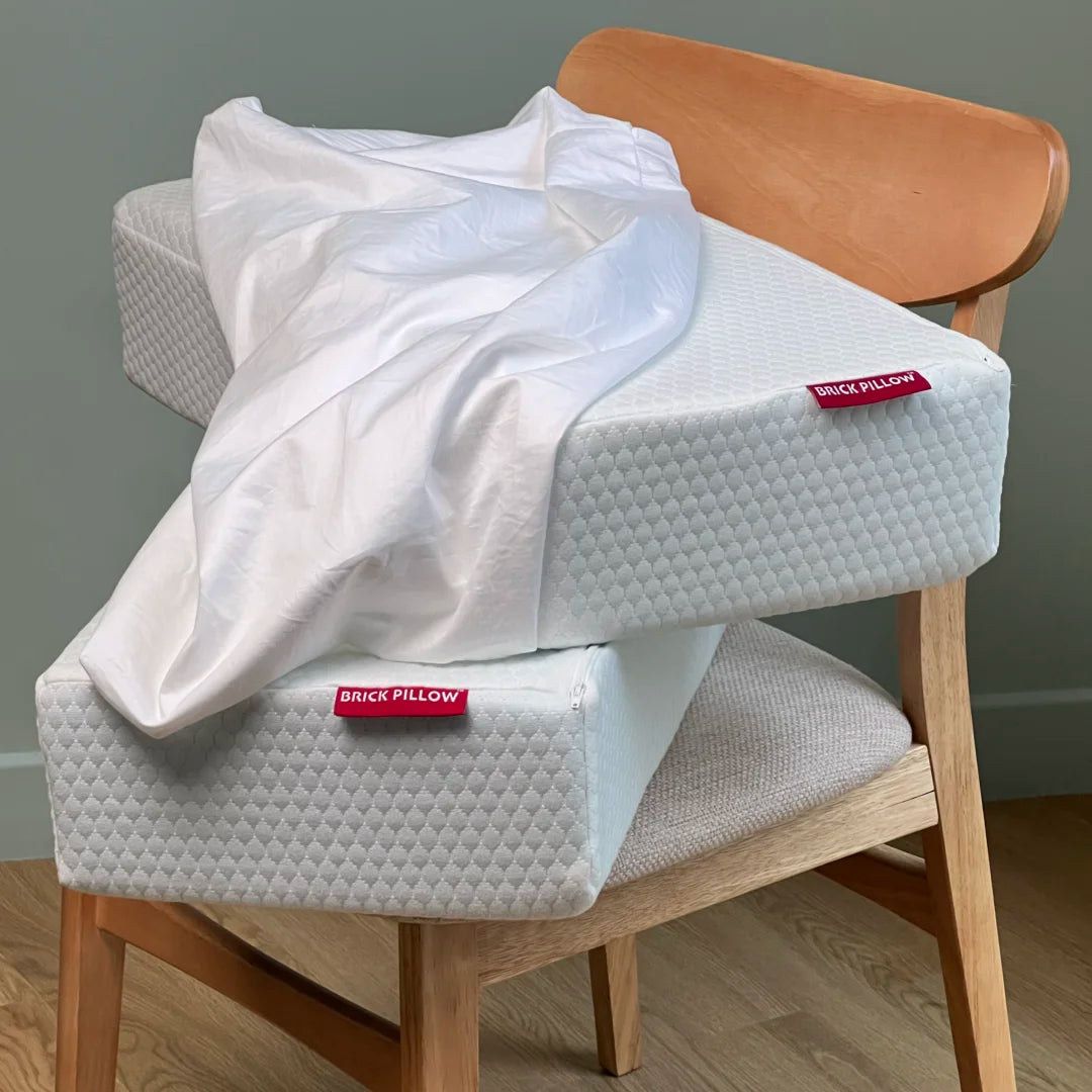 Cotton percale pillowcase